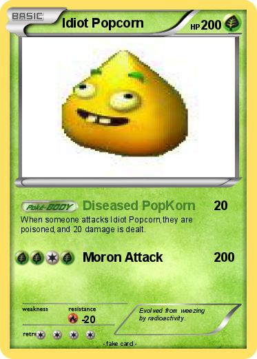 Pokemon Idiot Popcorn