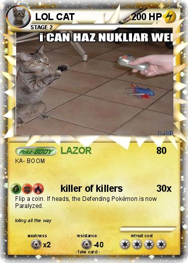 Pokemon LOL CAT