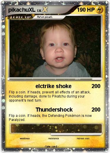 Pokemon pikachuXL