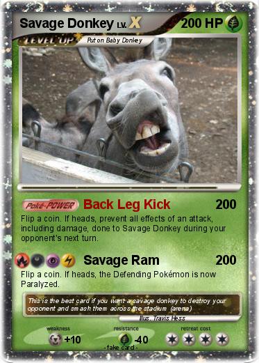 Pokemon Savage Donkey