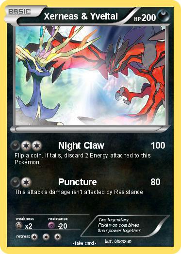 Pokemon Xerneas & Yveltal