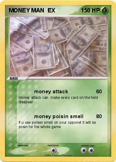 Pokemon MONEY MAN  EX