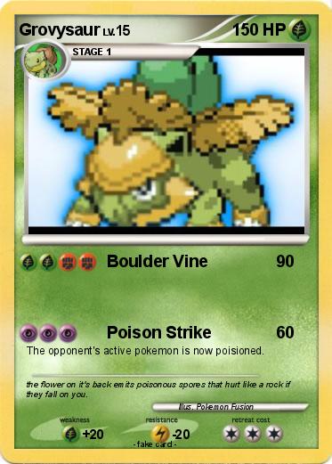Pokemon Grovysaur