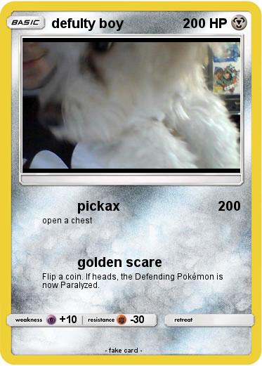 Pokemon defulty boy