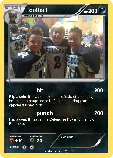 Pokemon football