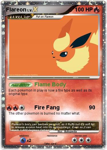 Pokemon Flareon