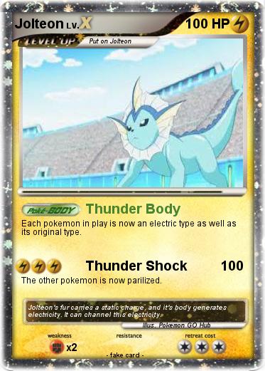 Pokemon Jolteon