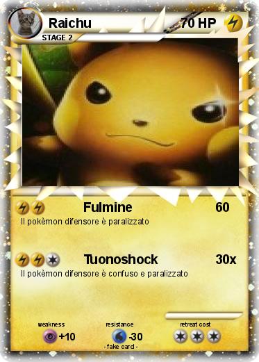 Pokemon Raichu