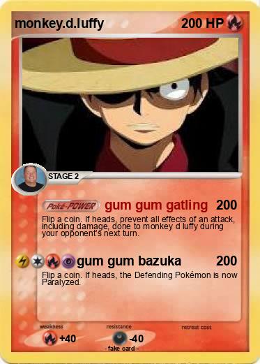 Pokemon monkey.d.luffy