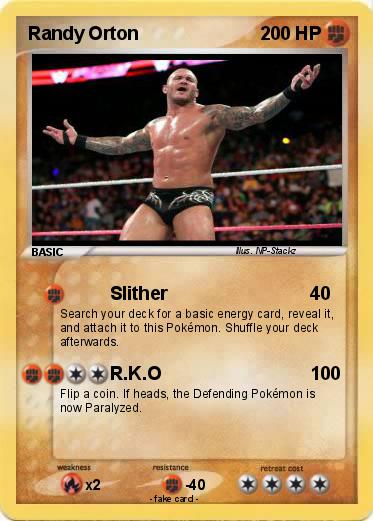 Pokemon Randy Orton