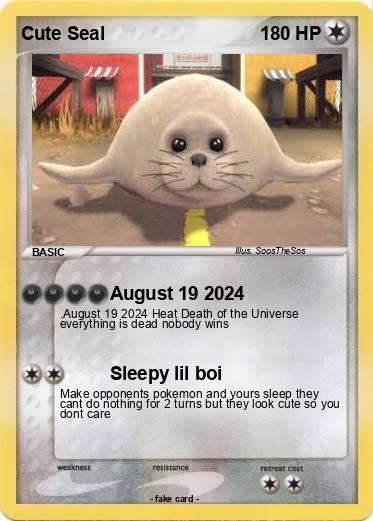 Pokemon Cute Seal