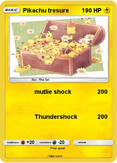 Pokemon Pikachu tresure
