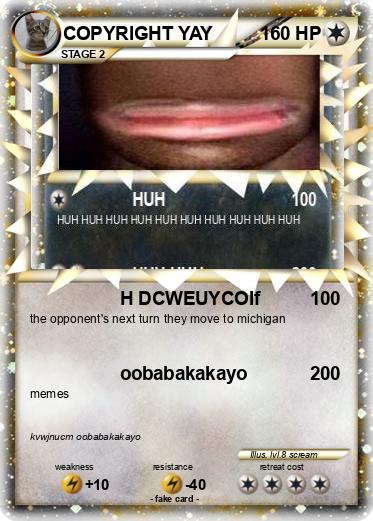 Pokemon COPYRIGHT YAY