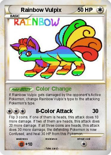 Pokemon Rainbow Vulpix