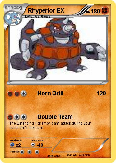 Pokemon Rhyperior EX