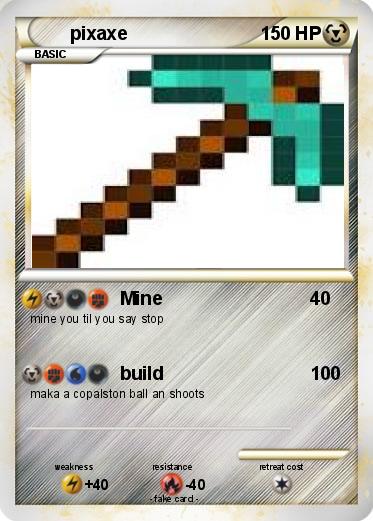 Pokemon pixaxe