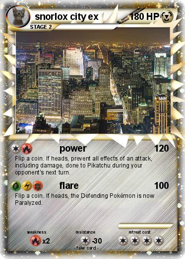 Pokemon snorlox city ex