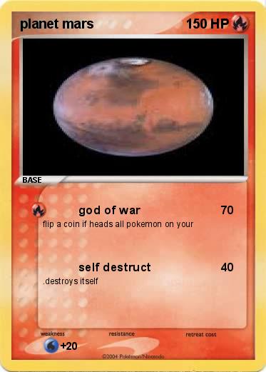 Pokemon planet mars