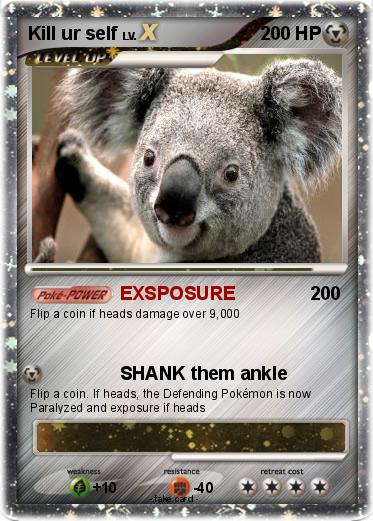 Pokemon Kill ur self