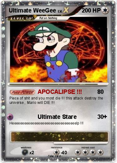 Pokemon Ultimate WeeGee