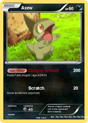 Pokemon Axew