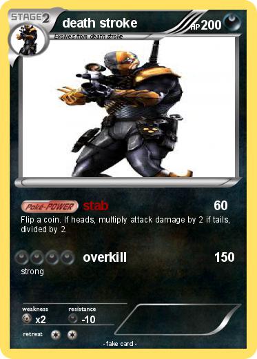 Pokemon death stroke