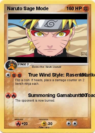 Pokemon Naruto Sage Mode