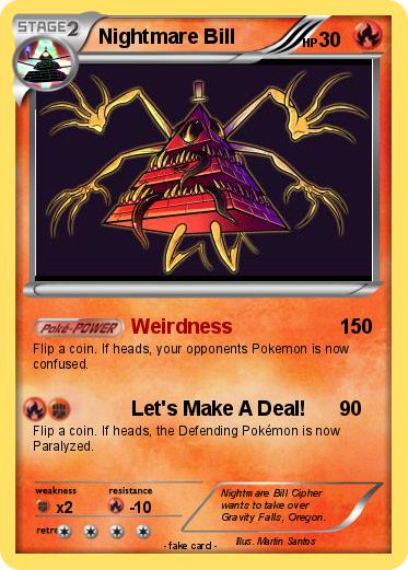 Pokemon Nightmare Bill