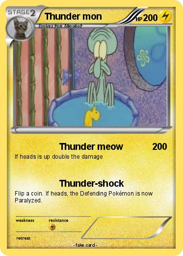 Pokemon Thunder mon