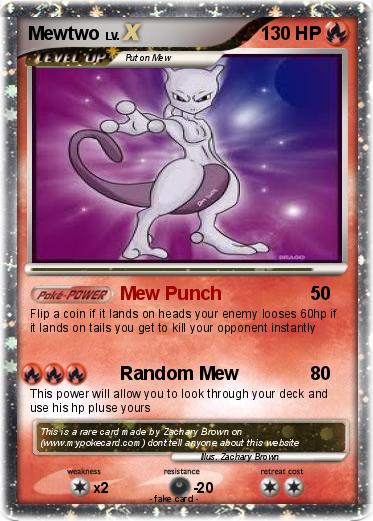 Pokemon Mewtwo Pokemon Mewtwo
