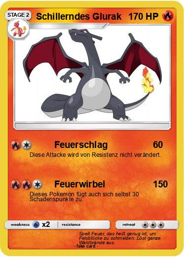 Pokemon Schillerndes Glurak