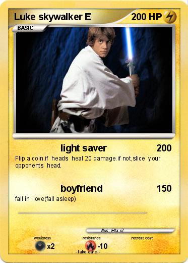 Pokemon Luke skywalker E