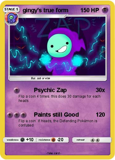 Pokemon gingy's true form