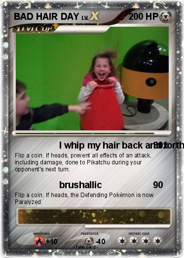 Pokemon BAD HAIR DAY