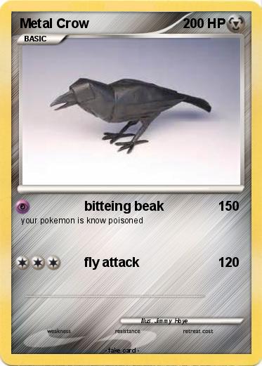 Pokemon Metal Crow