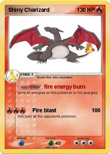 Pokemon Shiny Charizard