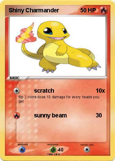 Pokemon Shiny Charmander