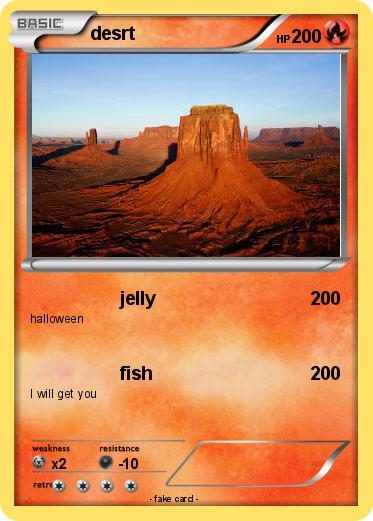 Pokemon desrt