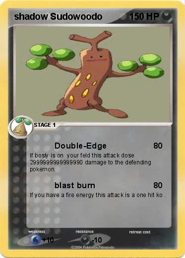 Pokemon shadow Sudowoodo