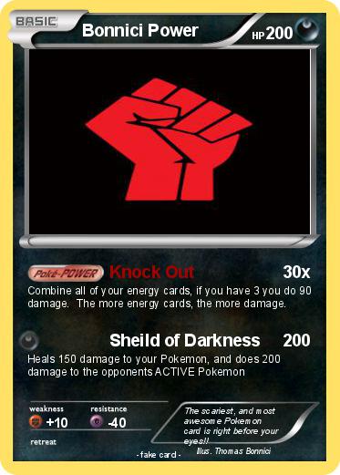 Pokemon Bonnici Power