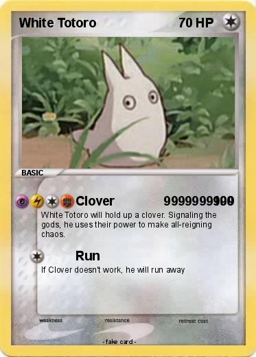 Pokemon White Totoro