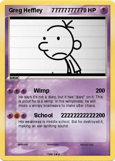 Pokemon Greg Heffley      777777777