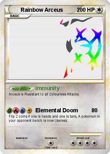 Pokemon Rainbow Arceus