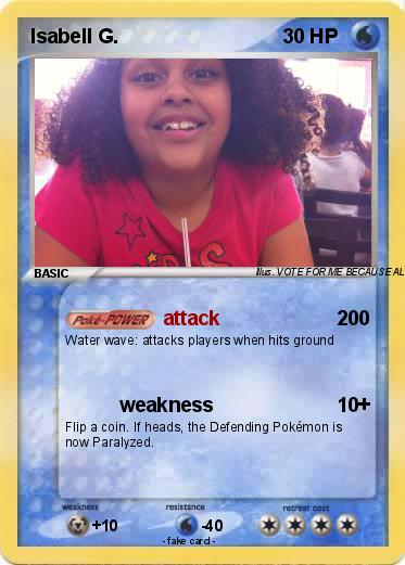 Pokemon Isabell G.