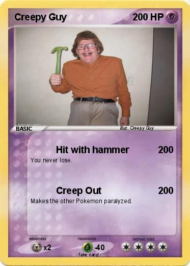 Pokemon Creepy Guy