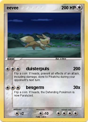 Pokemon eevee