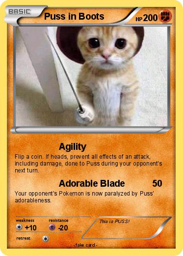 Pokemon Puss in Boots