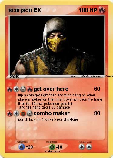 Pokemon scorpion EX