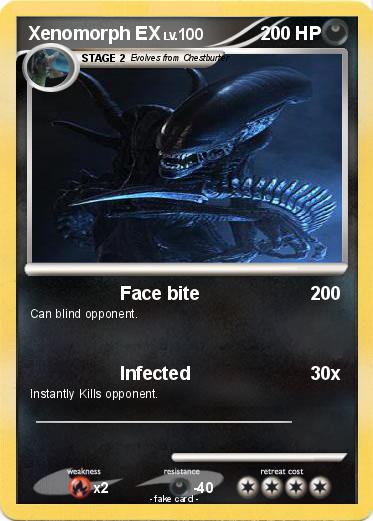 Pokemon Xenomorph EX