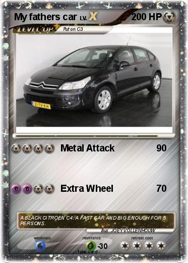 Pokemon My fathers car